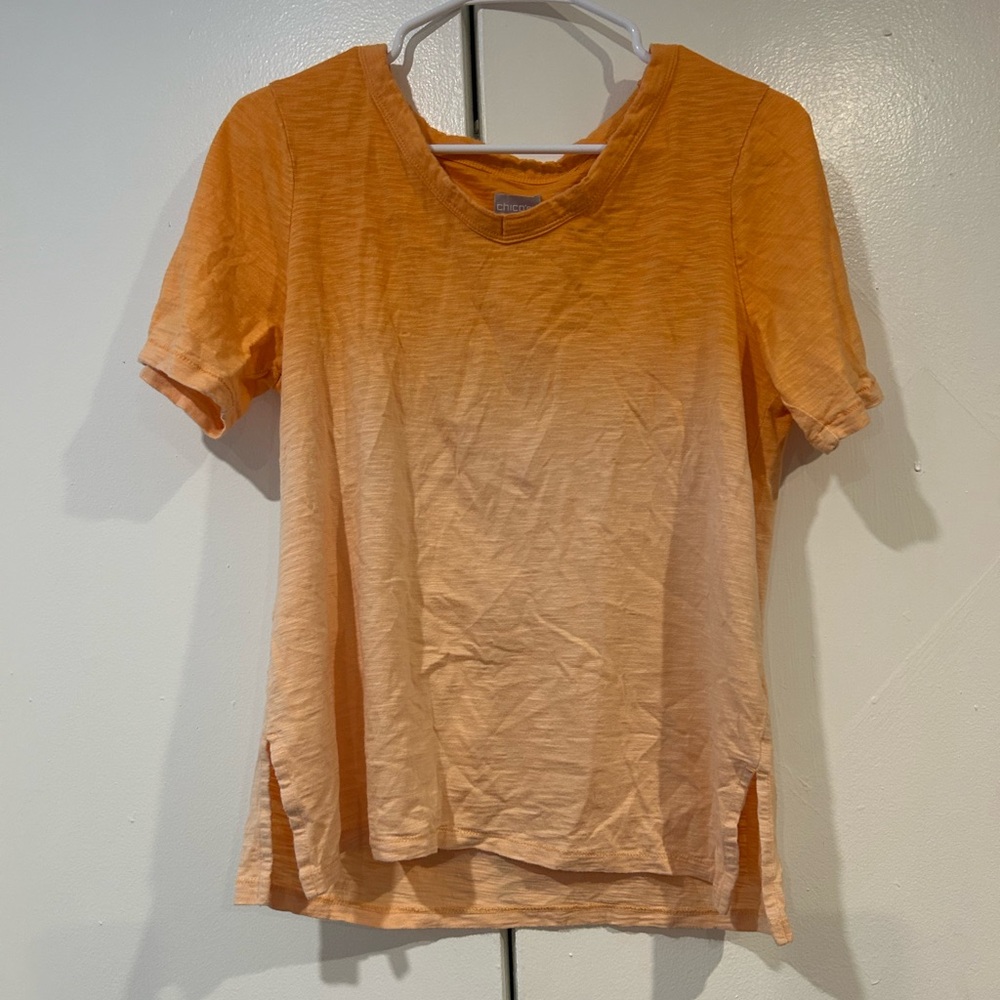 Orange ombré shirt